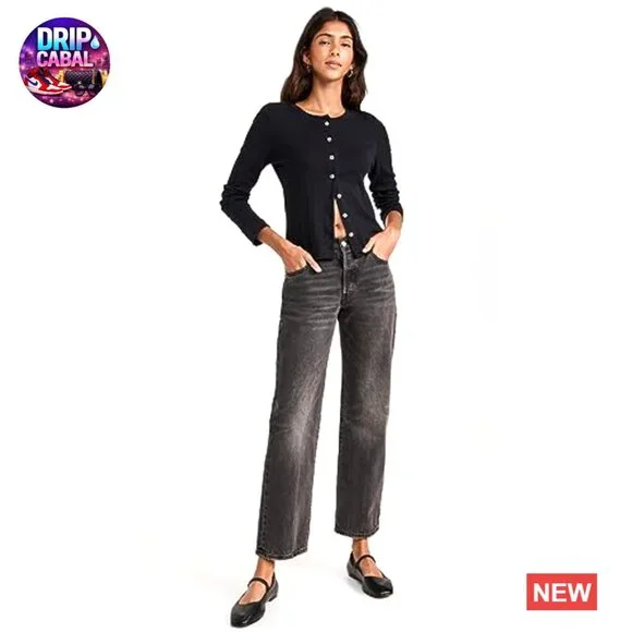 Leather Ballet Flats with Elastic Strap and Padded Footbed - Picture 2 of 6